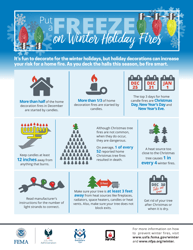 Document preview: Put a Freeze on Winter Holiday Fires