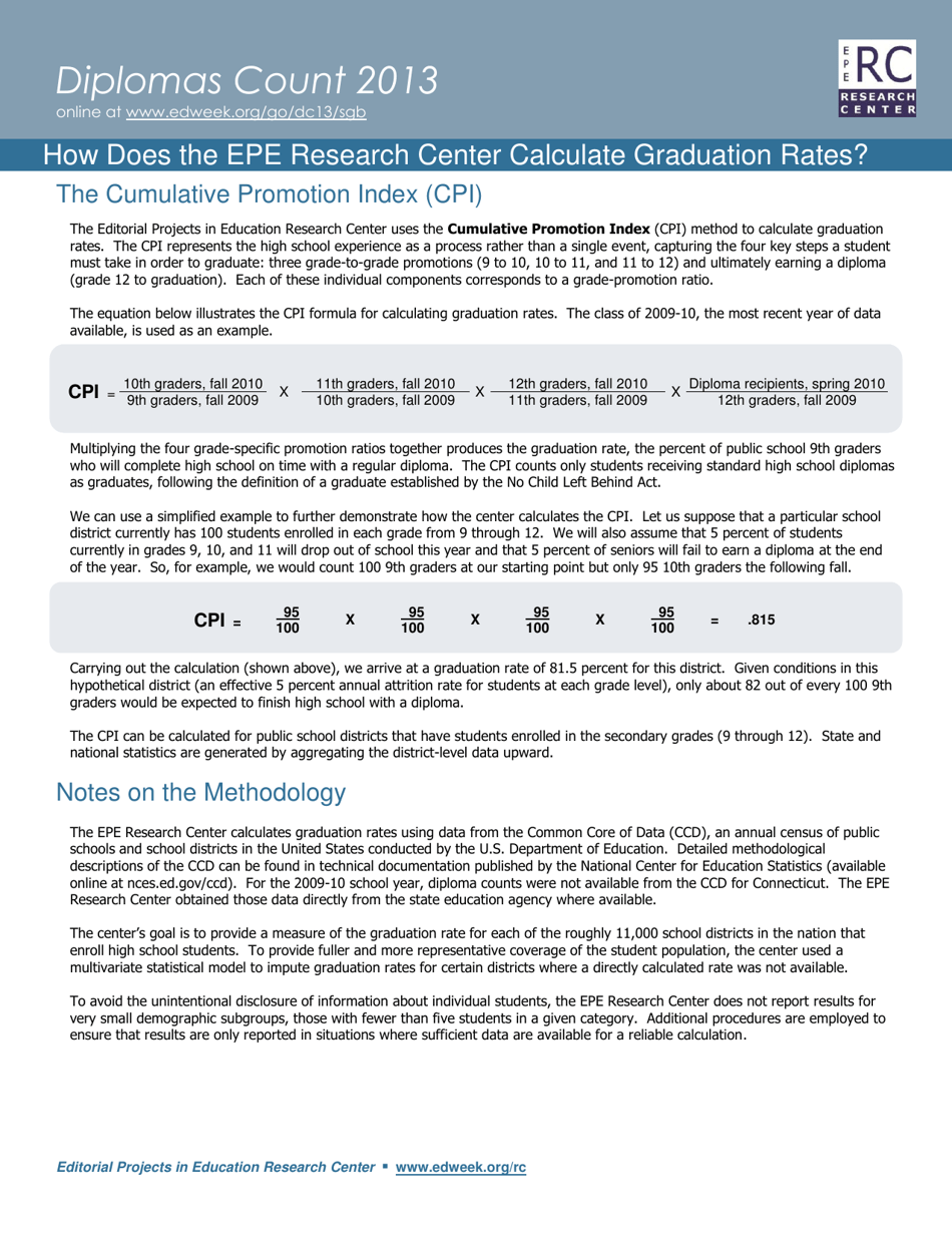 High School Graduation Rate Approaching Milestone, Reaches Highest Point in 40 Years, Page 6