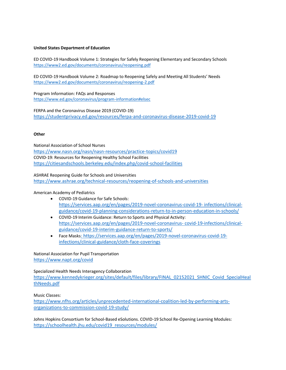 Covid-19 Guidance for Maryland Schools - Maryland, Page 13