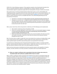 Covid-19 Guidance for Maryland Schools - Maryland, Page 8