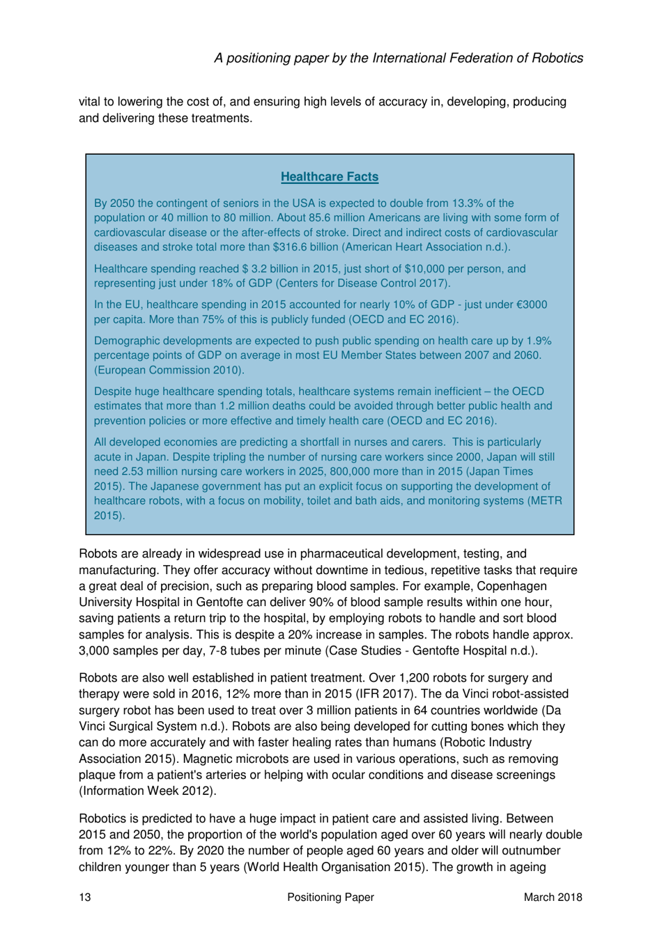Robots and the Workplace of the Future - Positioning Paper, Page 14