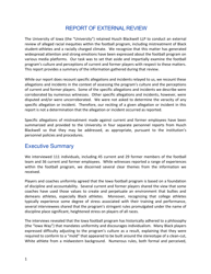 Report of External Review - Football Program Culture University of Iowa - Iowa, Page 3