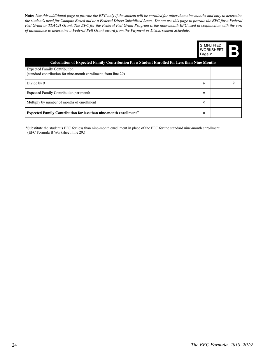 The Efc Formula, 2018 - 2019, Page 24