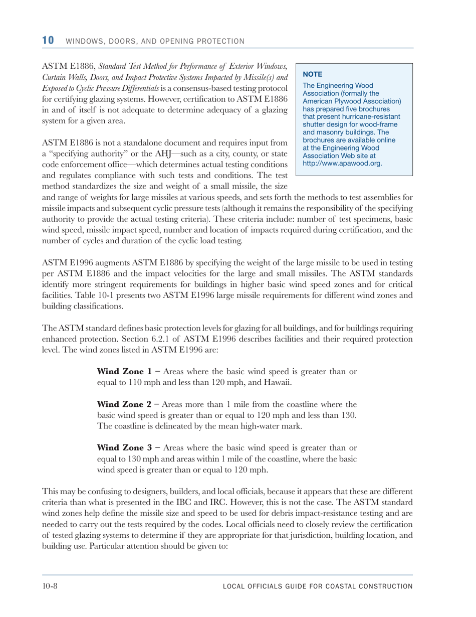 Windows, Doors, and Opening Protection, Page 8