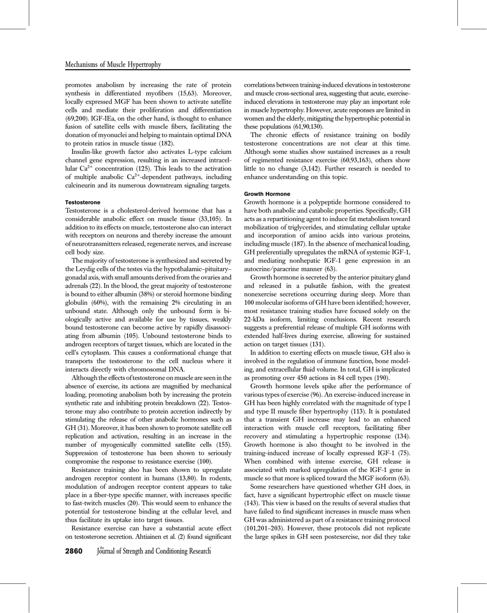 The Mechanisms of Muscle Hypertrophy and Their Application to Resistance Training - Brad J. Schoenfeld, Page 4