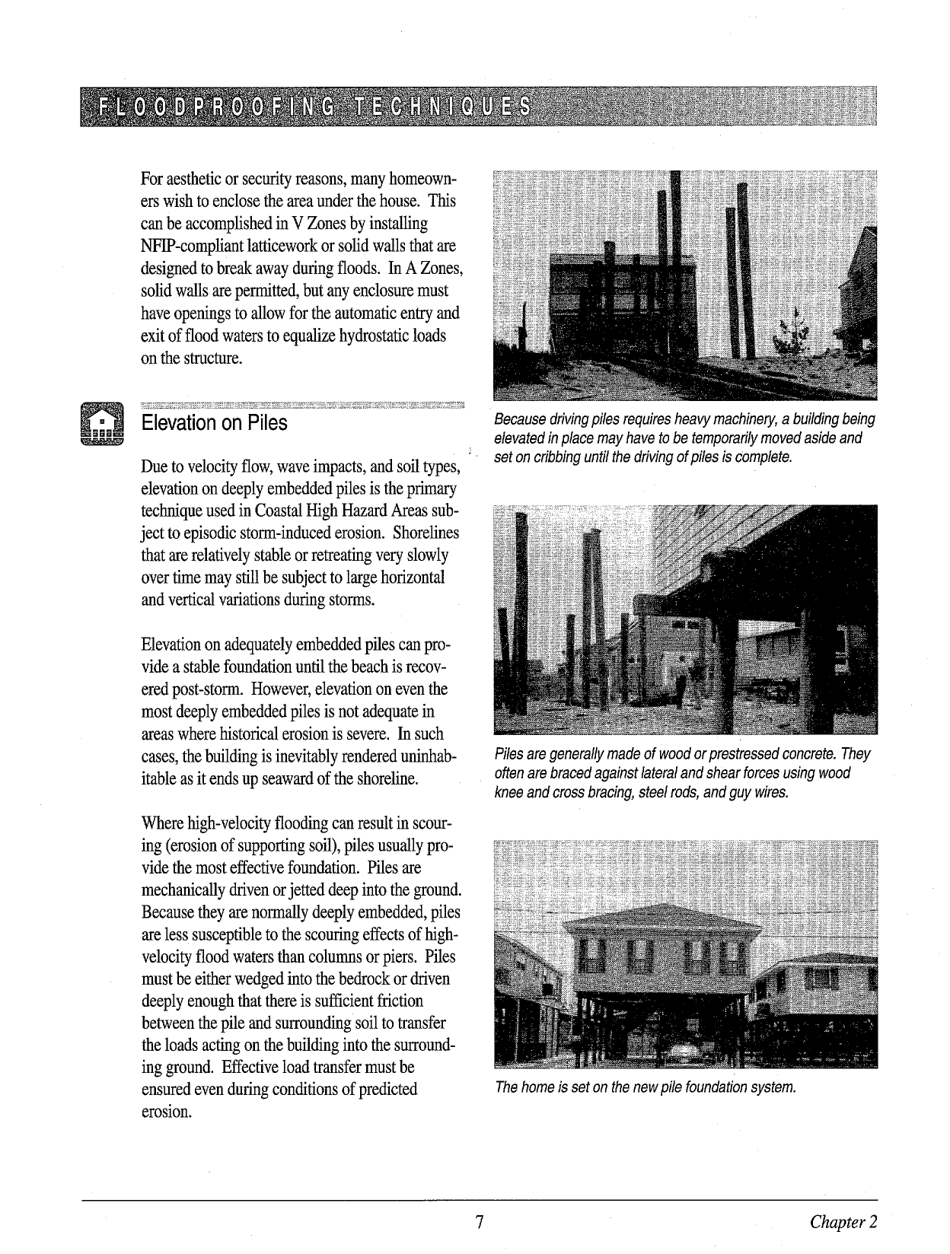 FEMA Form 257 Mitigation of Flood and Erosion Damage to Residential Buildings in Coastal Areas - Report on the State of Art, Page 12