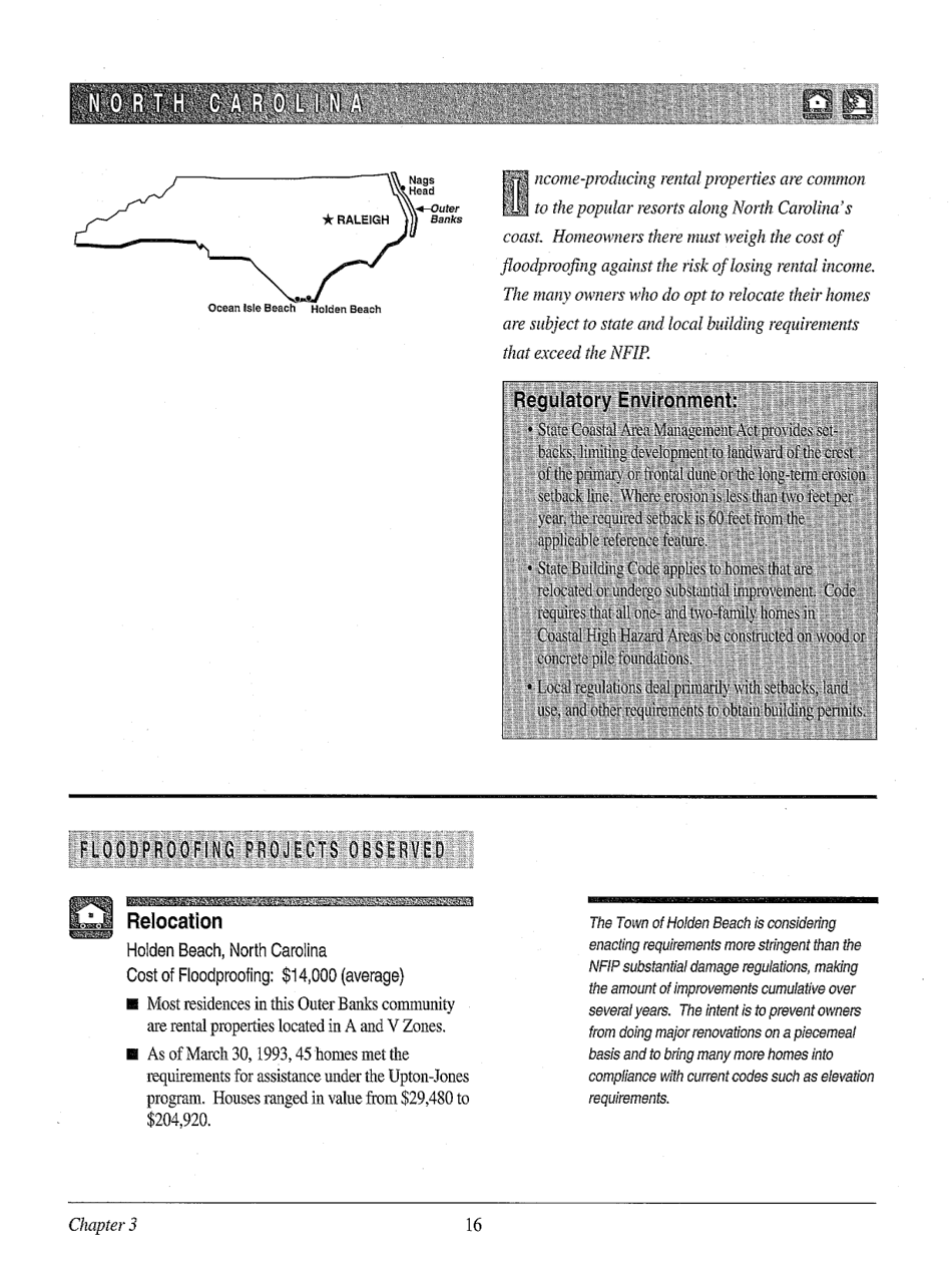 FEMA Form 257 Mitigation of Flood and Erosion Damage to Residential Buildings in Coastal Areas - Report on the State of Art, Page 21