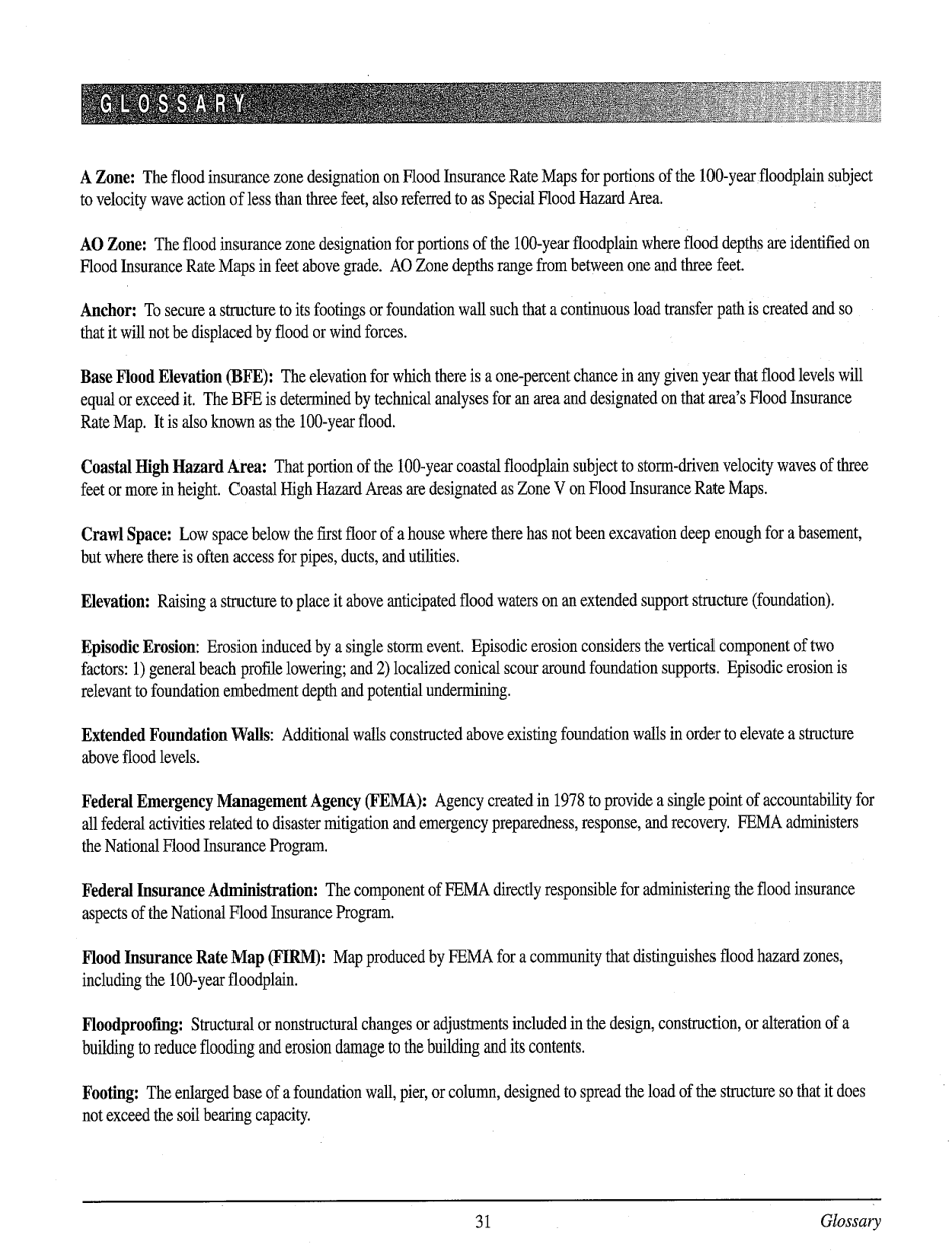 FEMA Form 257 Mitigation of Flood and Erosion Damage to Residential Buildings in Coastal Areas - Report on the State of Art, Page 36