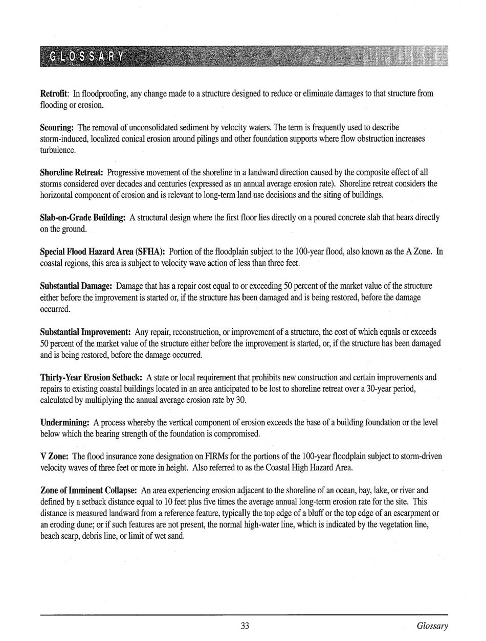 FEMA Form 257 Mitigation of Flood and Erosion Damage to Residential Buildings in Coastal Areas - Report on the State of Art, Page 38