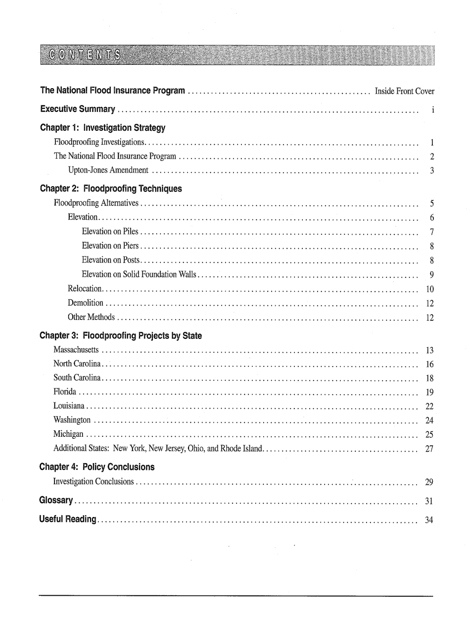 FEMA Form 257 Mitigation of Flood and Erosion Damage to Residential Buildings in Coastal Areas - Report on the State of Art, Page 3