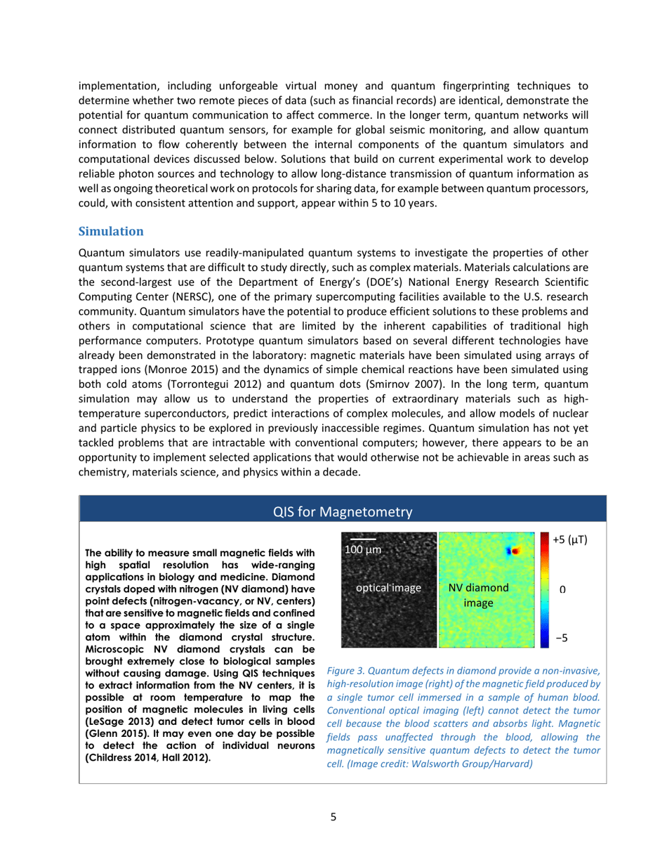 Advancing Quantum Information Science: National Challenges and Opportunities, Page 12