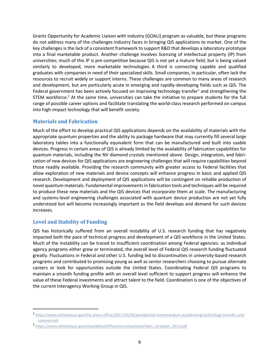 Advancing Quantum Information Science: National Challenges and Opportunities, Page 16