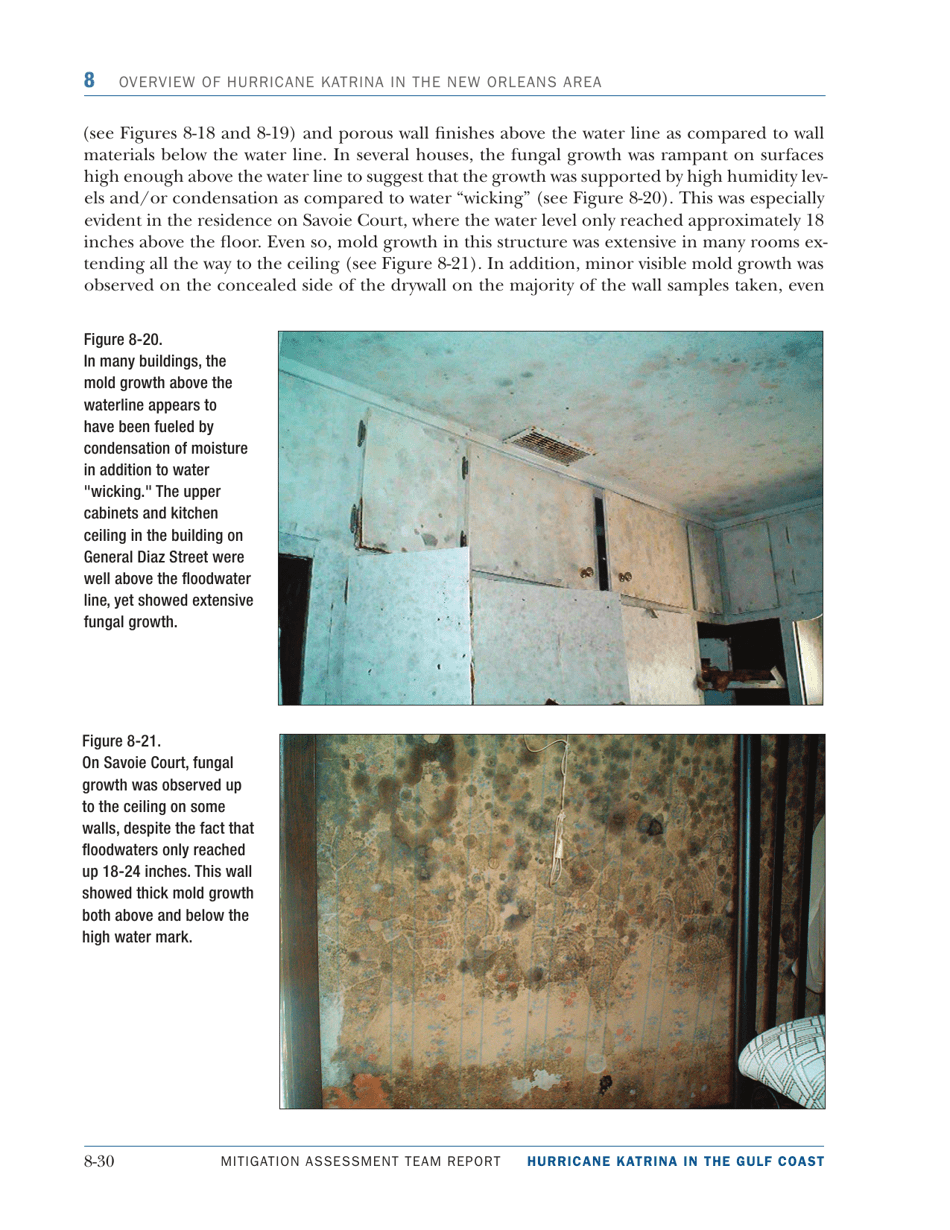 Overview of Hurricane Katrina in the New Orleans Area - Mitigation Assessment Team Report, Page 30