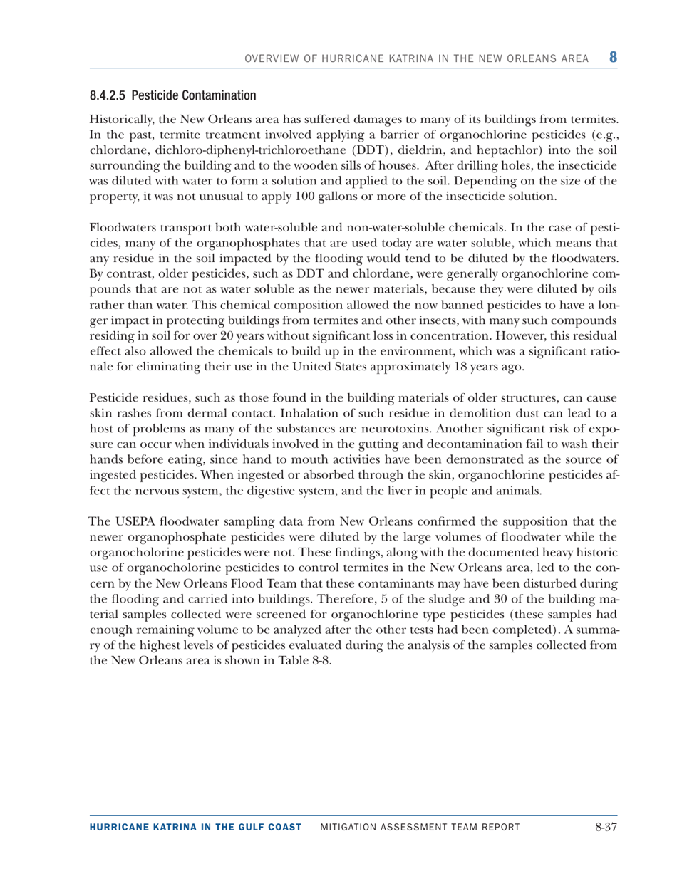 Overview of Hurricane Katrina in the New Orleans Area - Mitigation Assessment Team Report, Page 37