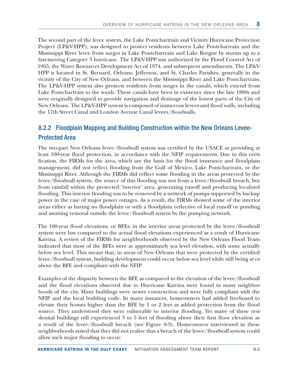 Overview of Hurricane Katrina in the New Orleans Area - Mitigation Assessment Team Report, Page 5