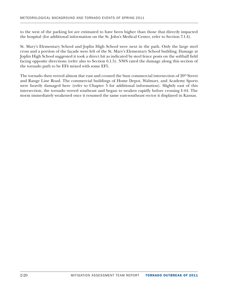 Meteorological Background and Tornado Events of 2011 - Mitigation Assessment Team Report, Page 20