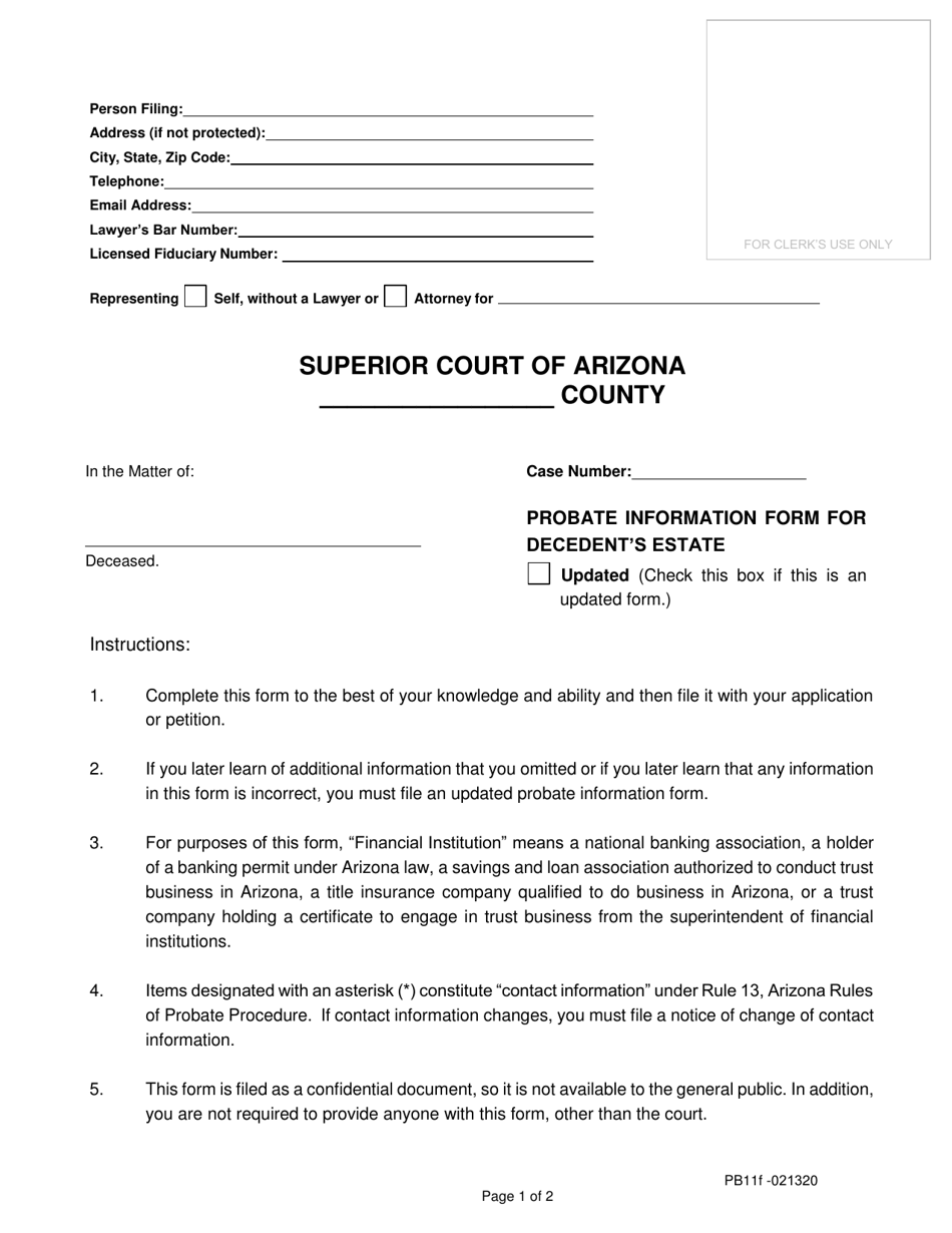 Arizona Small Estate Affidavit For Transfer Of Property Fill Out Sign Online And Download Pdf