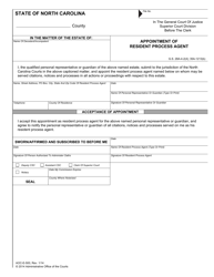 &quot;Small Estate Application Forms&quot; - North Carolina, Page 6