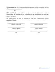 Landlord&#039;s Consent to Sublease Template, Page 3