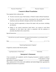 Surgery Consent Form, Page 5