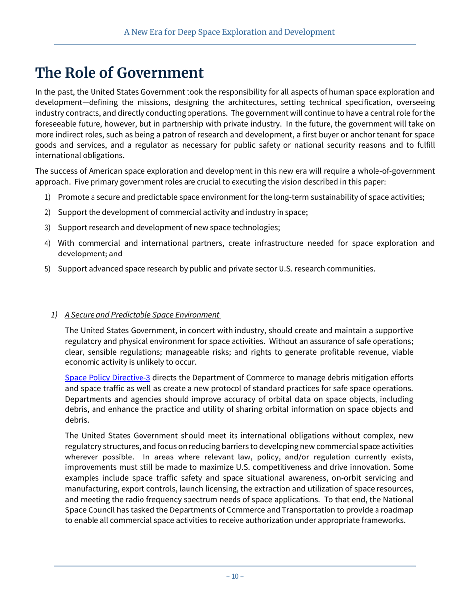 A New Era for Deep Space Exploration and Development, Page 14