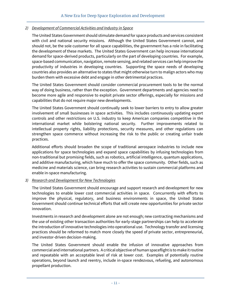 A New Era for Deep Space Exploration and Development, Page 15