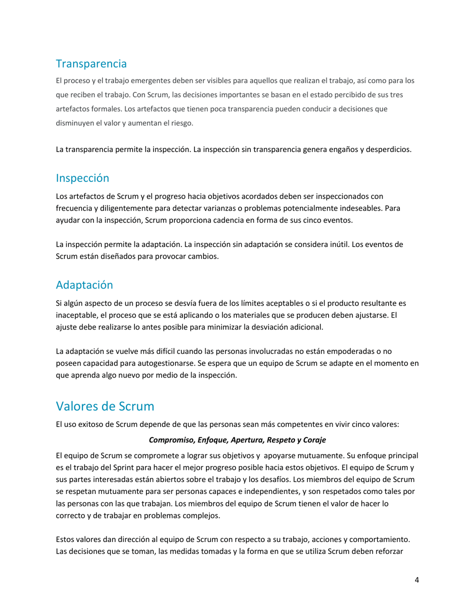 La Guia Definitiva De Scrum: Las Reglas Del Juego - Ken Schwaber, Jeff Sutherland (Spanish), Page 5