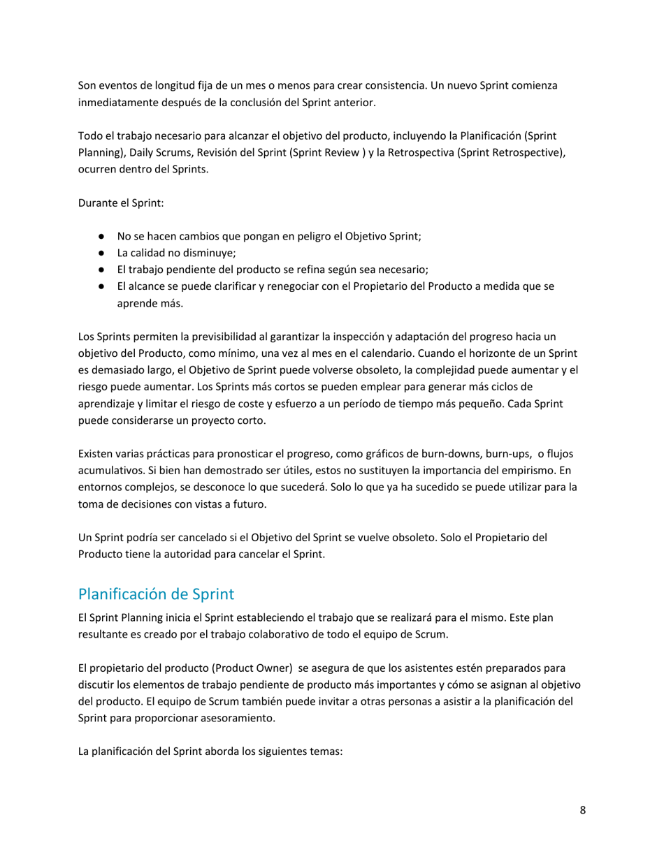 La Guia Definitiva De Scrum: Las Reglas Del Juego - Ken Schwaber, Jeff Sutherland (Spanish), Page 9