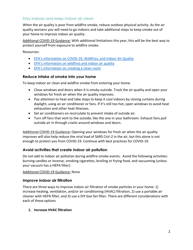 Recommendations for Wildfire Smoke and Covid-19 During the 2020 Wildfire Season - Washington, Page 2