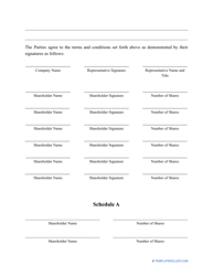 Buy-Sell Agreement Template, Page 11