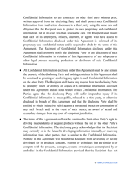 Mutual Non-disclosure Agreement Template, Page 2
