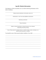 Field Trip Consent Form, Page 3