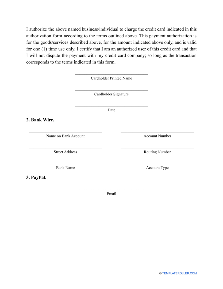 Itemized Invoice Template, Page 3