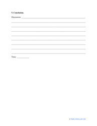 Weekly Meeting Agenda Template, Page 3
