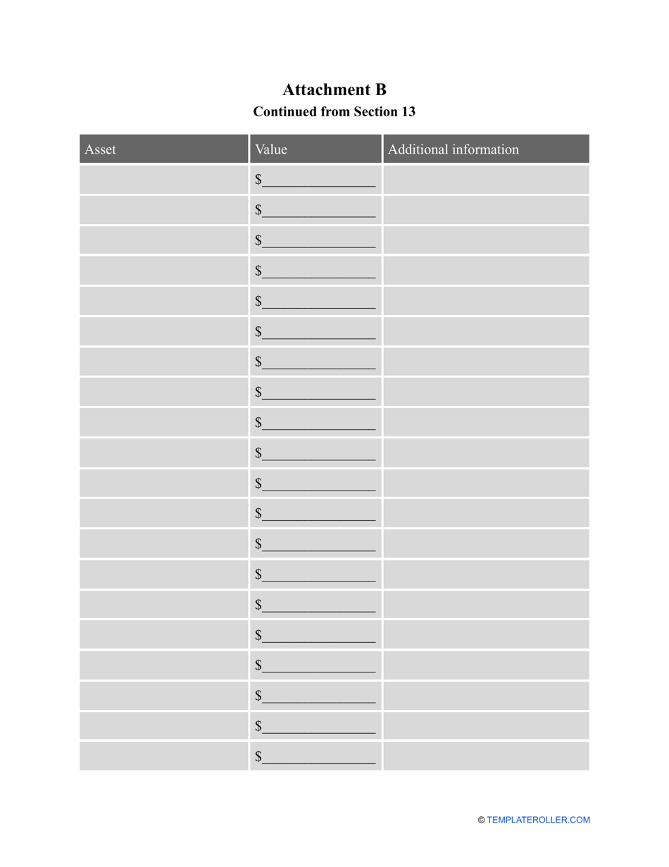 Small Estate Affidavit Form - Virginia, Page 7