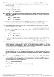 Form AW8P Nhs Pensions - Deferred Benefits Claim Form - United Kingdom, Page 4