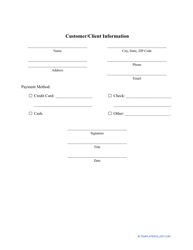 Business Receipt Template, Page 2