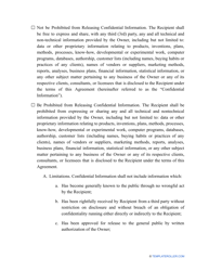 &quot;Non-solicitation Agreement Template&quot;, Page 4