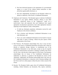 &quot;Non-solicitation Agreement Template&quot;, Page 5