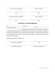 Revocable Living Trust Form, Page 14