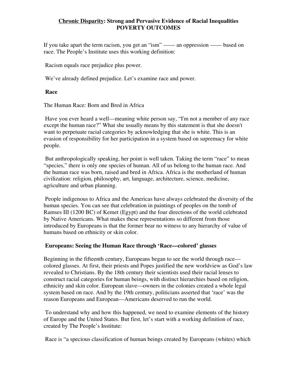 Structural Racism - Keith Lawrence, Terry Keleher, Page 13