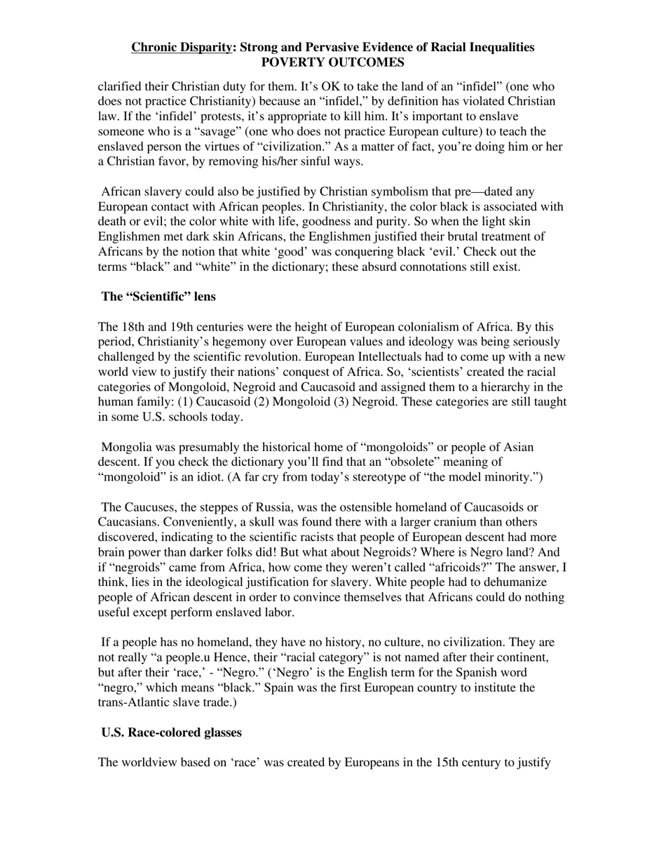 Structural Racism - Keith Lawrence, Terry Keleher, Page 15