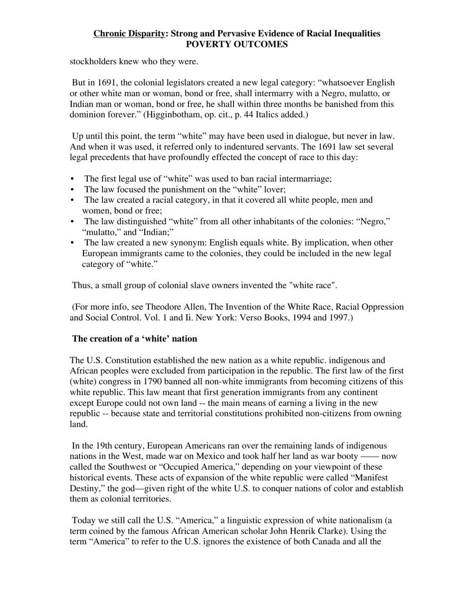 Structural Racism - Keith Lawrence, Terry Keleher, Page 18