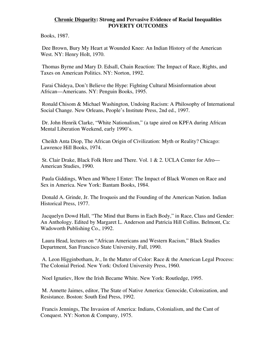 Structural Racism - Keith Lawrence, Terry Keleher, Page 23