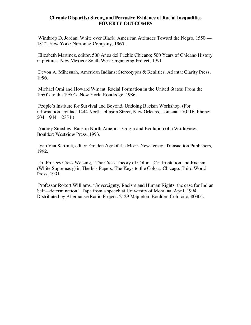 Structural Racism - Keith Lawrence, Terry Keleher, Page 24