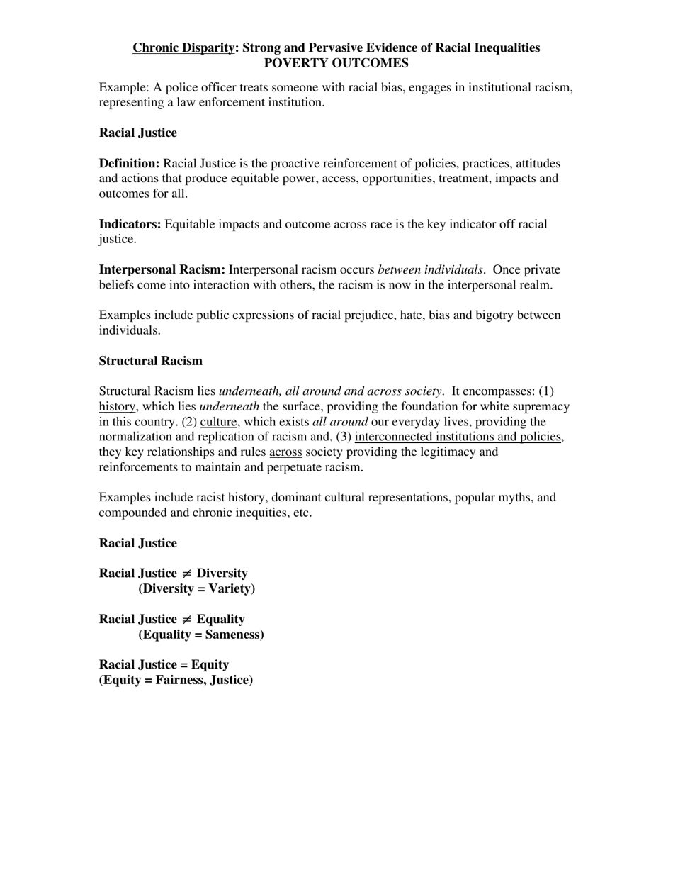 Structural Racism - Keith Lawrence, Terry Keleher, Page 2