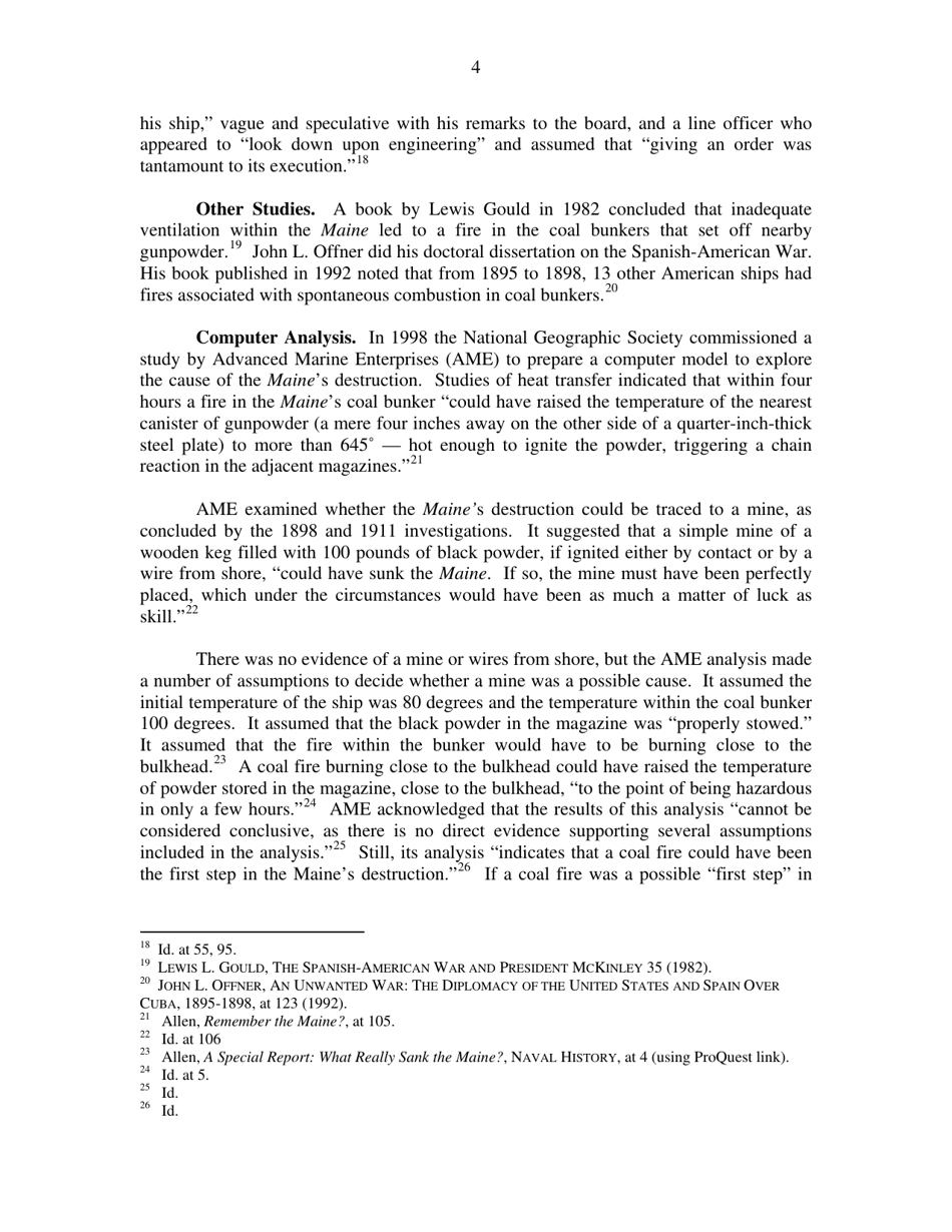 Destruction of the Maine (1898) - Louis Fisher, Page 4