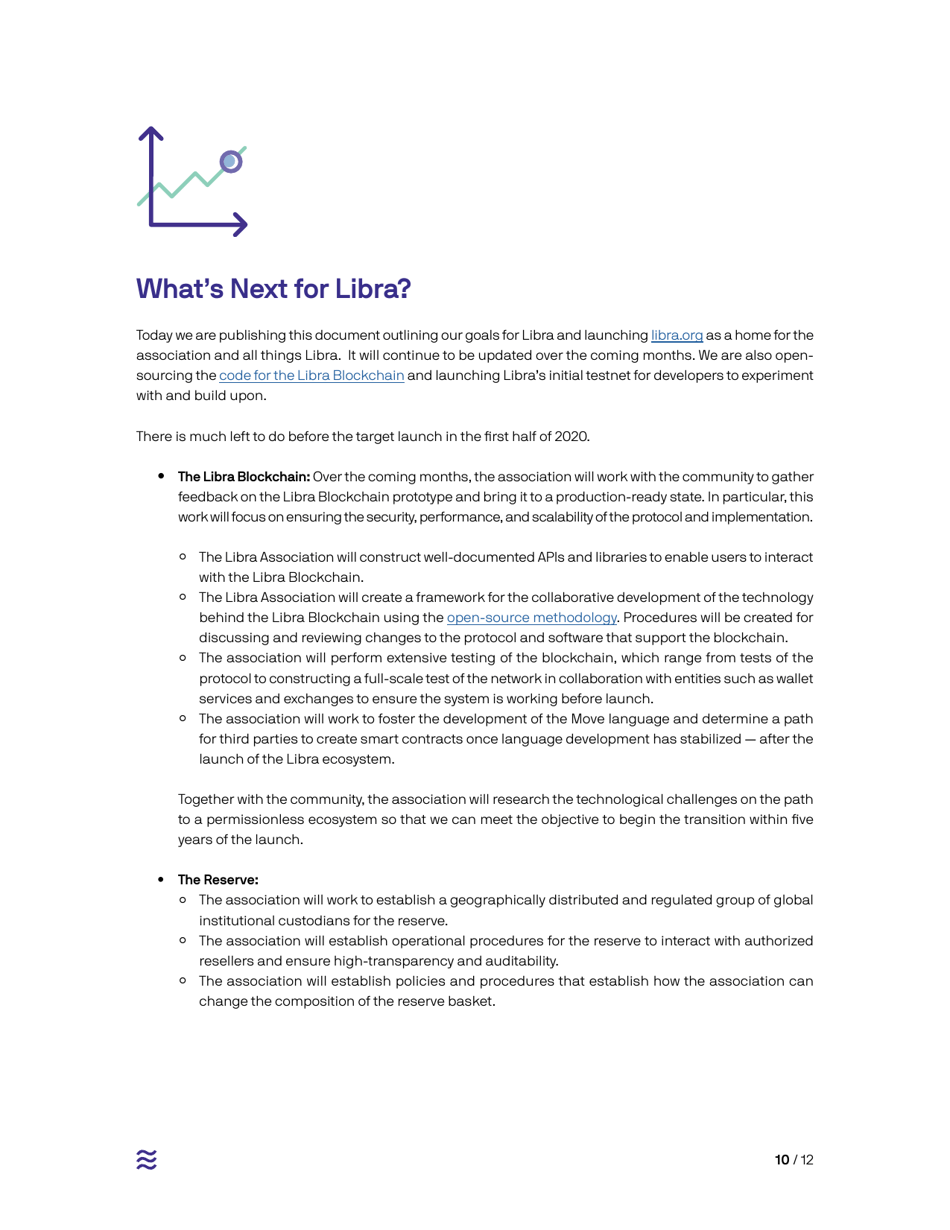 An Introduction to Libra - White Paper, Page 10