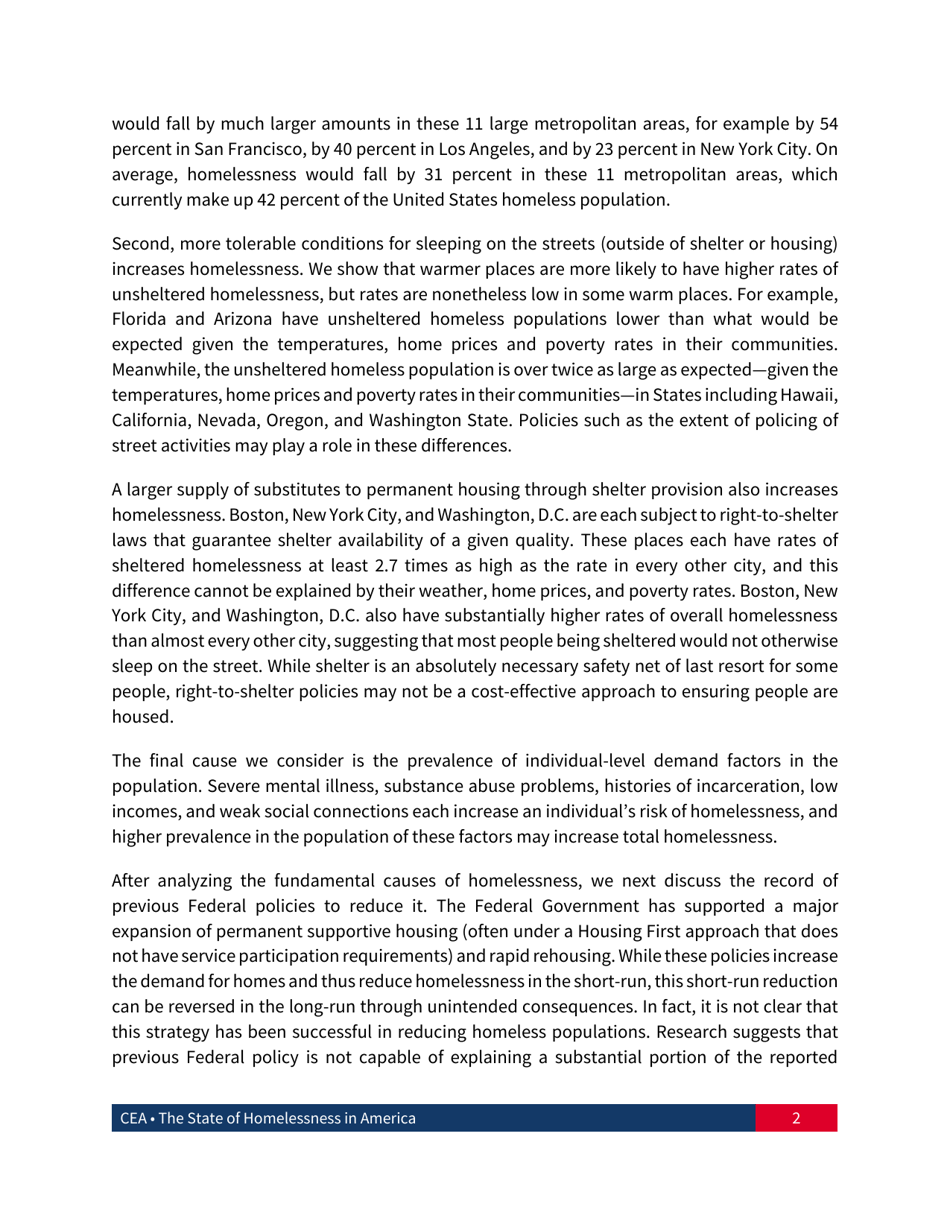 The State of Homelessness in America, Page 3