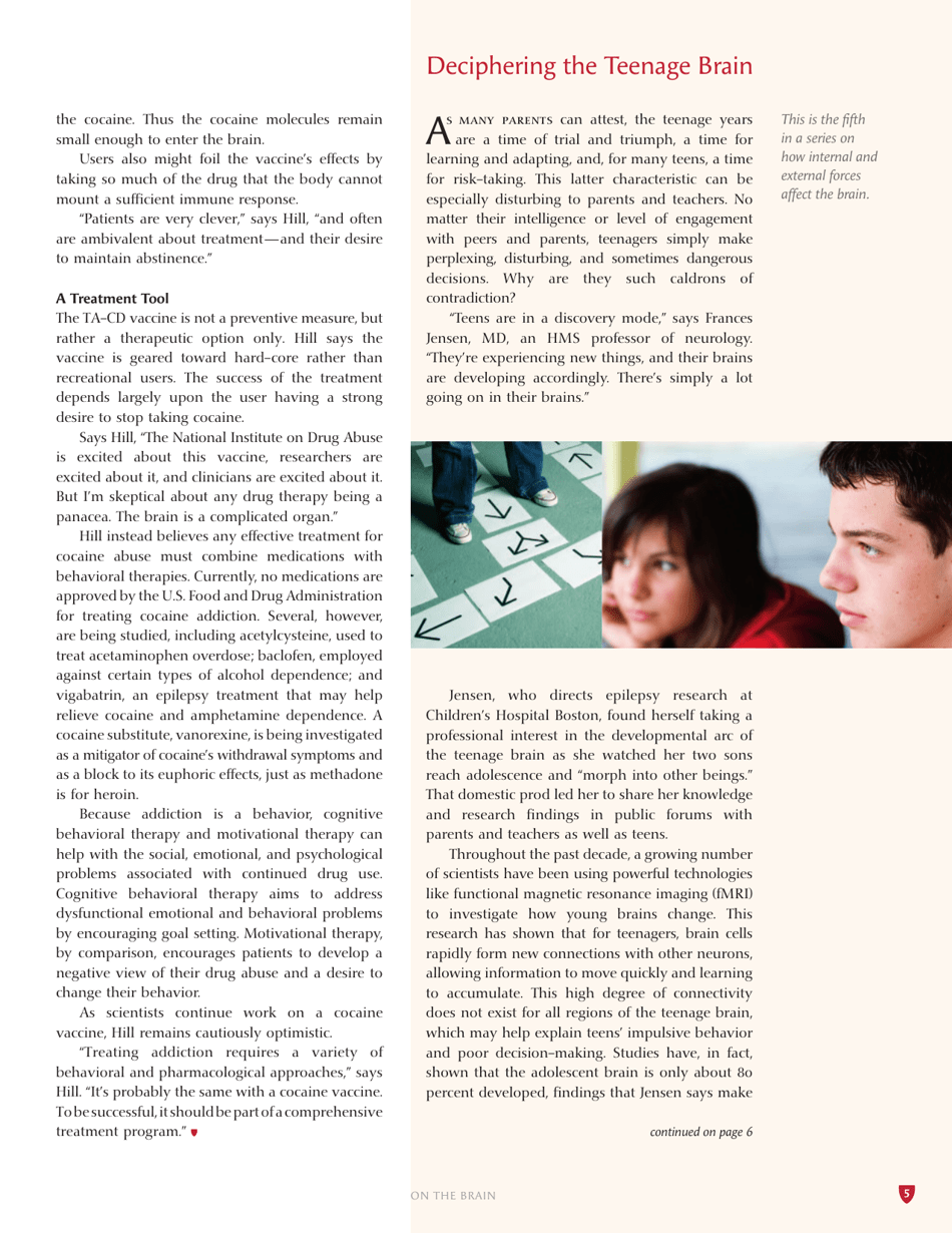 On the Brain - Humor, Laughter, and Those Aha Moments, Page 5